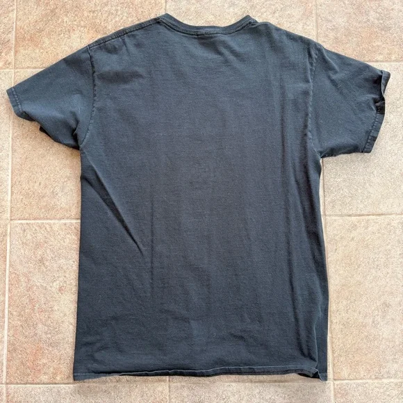 MTV Rainbow Stripes Logo Tee in Black - Picture 3 of 3